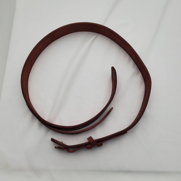 Vintage 1950's Tooled Leather Belt with "MACK" Engraving - size 38 - Picture 7 of 7